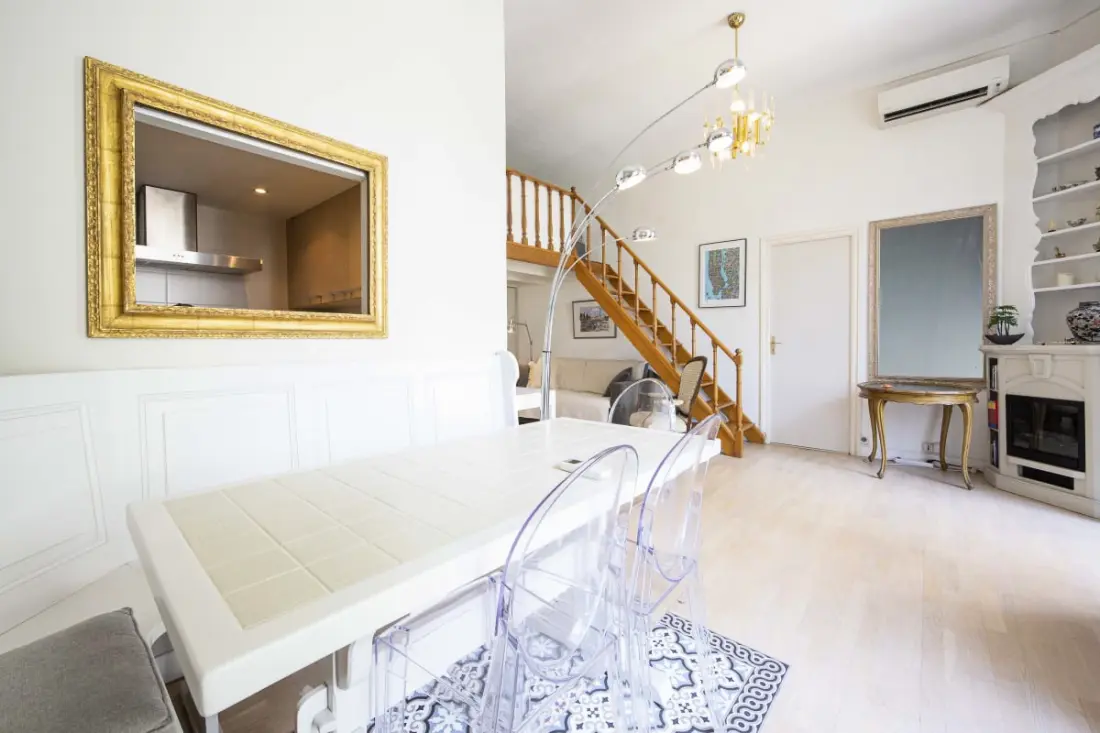 Residence Apartment 65 M2 Chic Et Moderne- Cannes Center- 1 Hálószoba+1 Mezzanine
