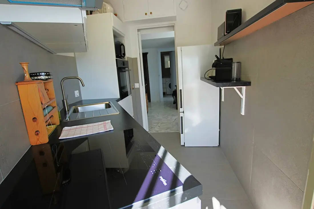Residence Air-Conditioned Apartman 4 ember számára, akik visszafordíthatatlan kilátással rendelkeznek a tengerre