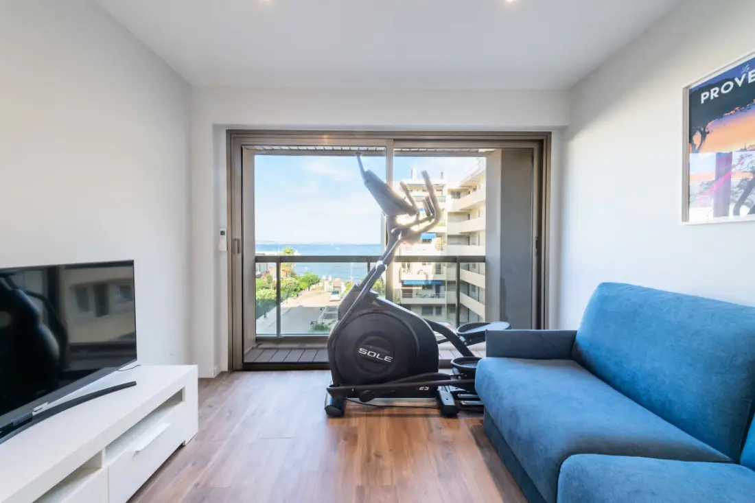 Residence Beau 3p, View Sea, strandok Pied