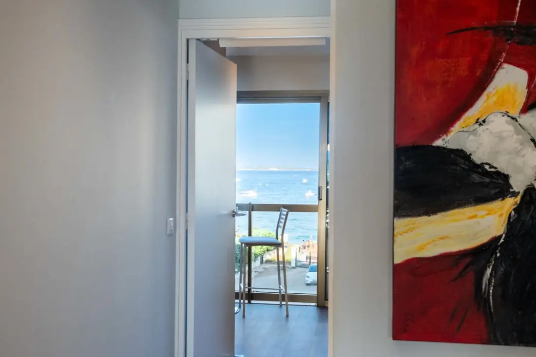 Residence Beau 3p, View Sea, strandok Pied