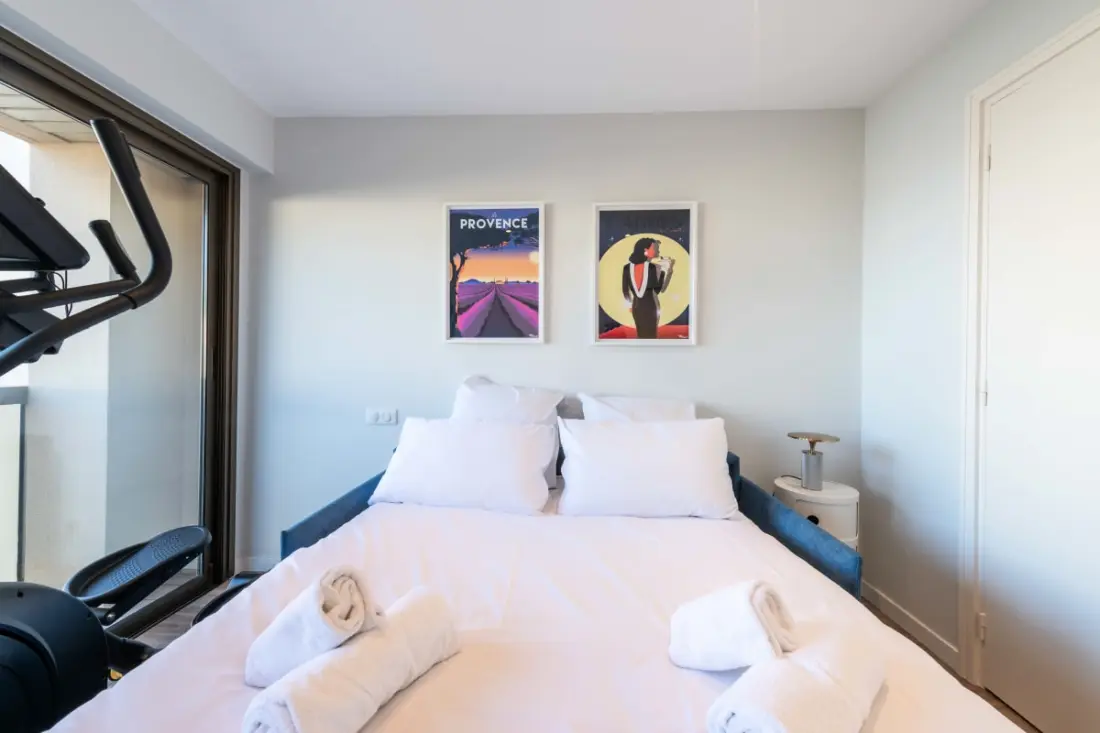 Residence Beau 3p, View Sea, strandok Pied