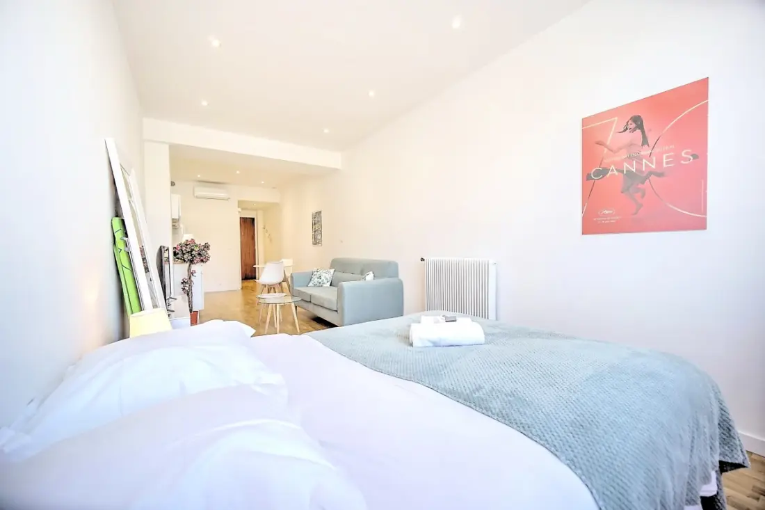 Cozy Studio Design Croisette 5 Mns, Cannes Coeur De Ville Olam Properties
