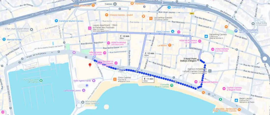 Armenonville 3 db Prémium erkélyes parkoló Croisette 2 Mns Olam Properties