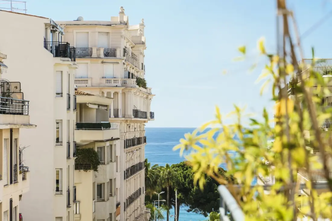 Residence Centre Ville De Cannes, 2p modern terasz