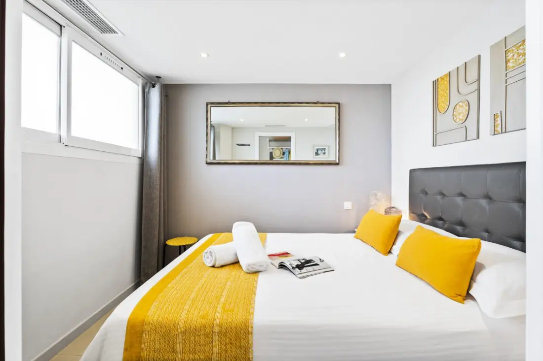 Residence Centre Ville De Cannes, 2p modern terasz