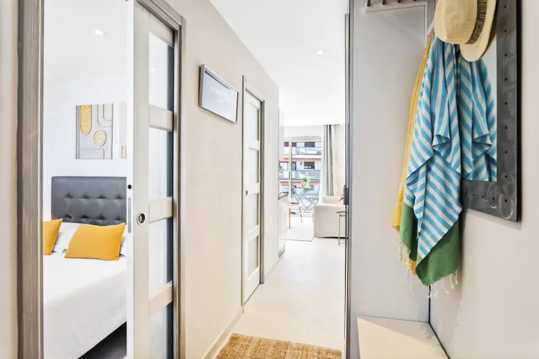 Residence Centre Ville De Cannes, 2p modern terasz