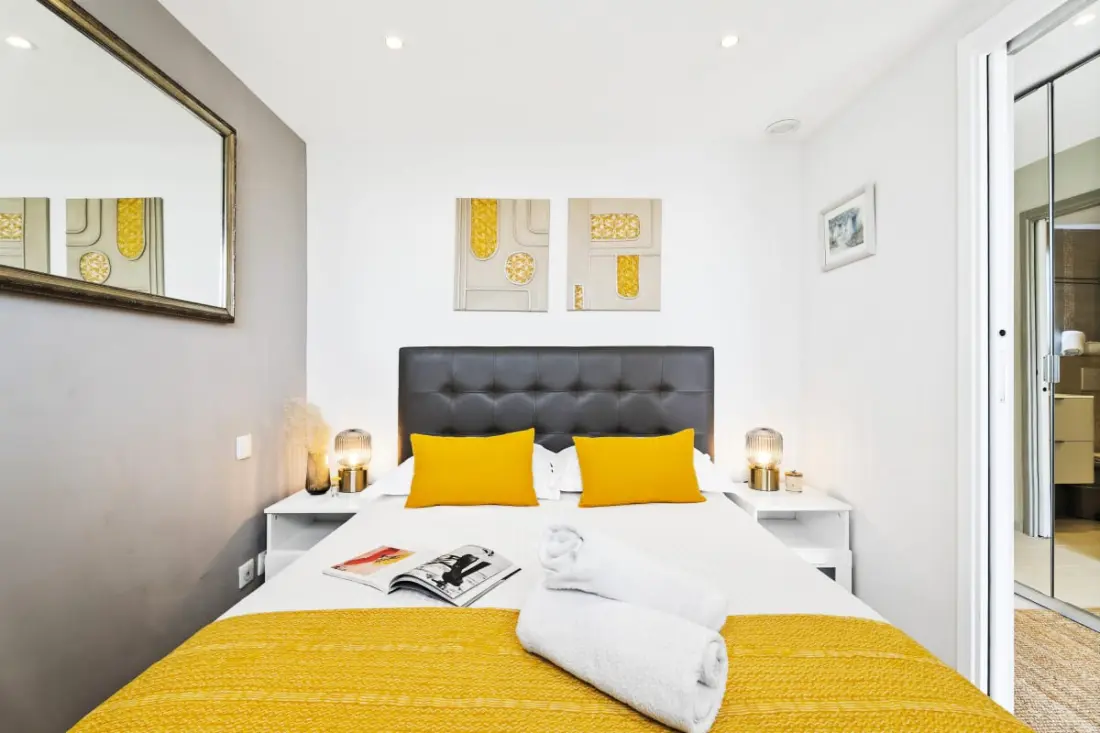 Residence Centre Ville De Cannes, 2p modern terasz