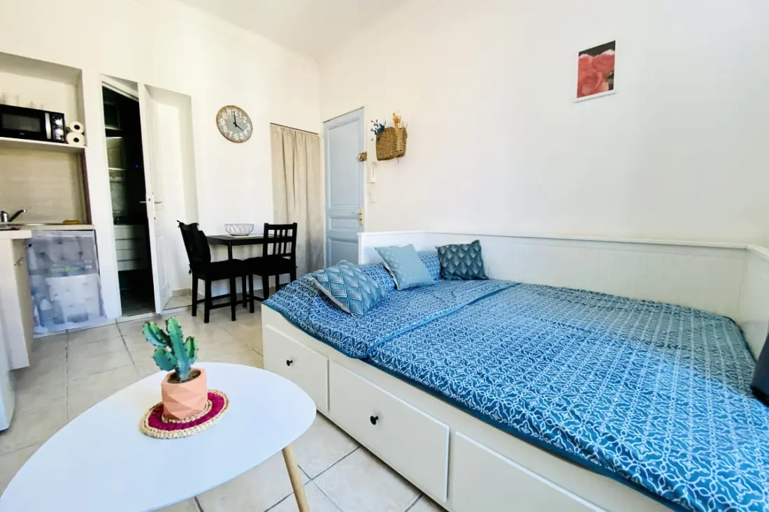 Residence Charming Studio Cannes Központ ideális kongresszus és ünnepek Gazangair