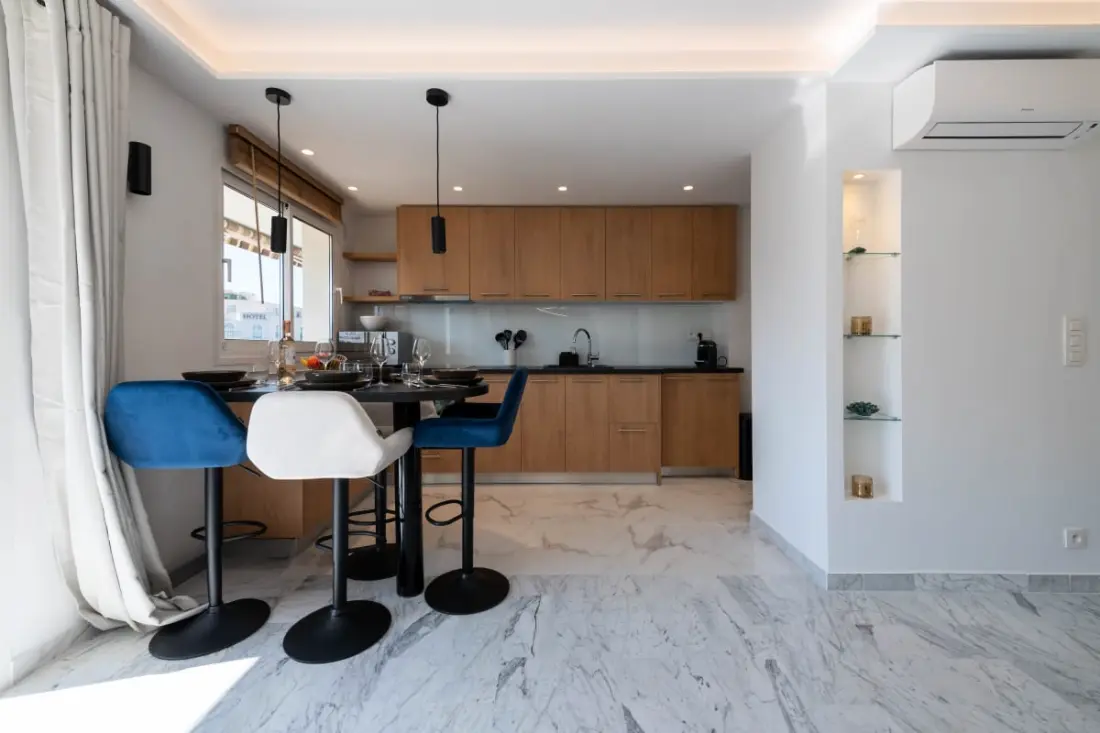 Residence Grand 2p felújított terasz szív Cannes