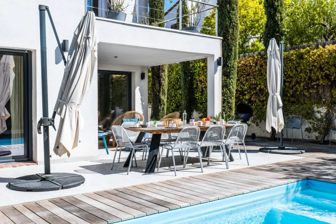 Residence House 10 Pers, úszómedence, közel Cannes Centre