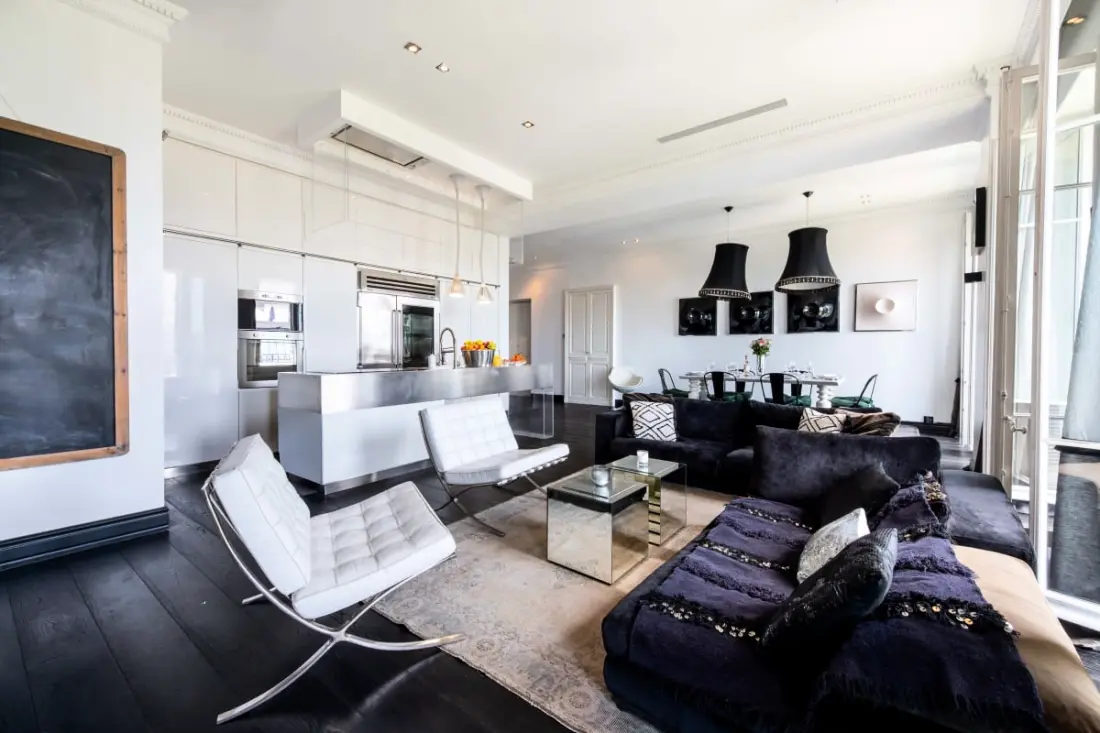 Prestige és Comfort Residence szemben a Palais des Festivals