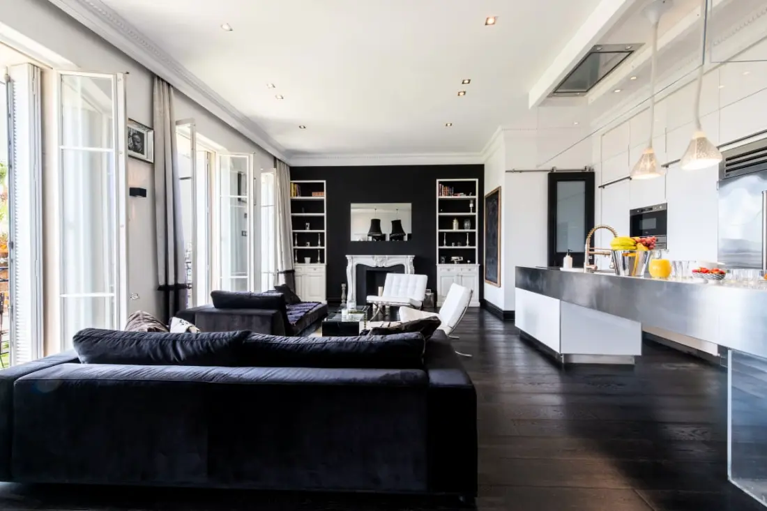 Prestige és Comfort Residence szemben a Palais des Festivals