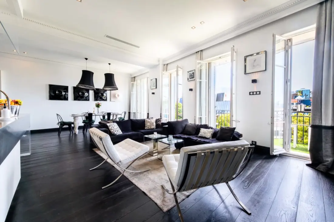 Prestige és Comfort Residence szemben a Palais des Festivals