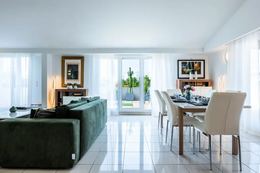 Ritka tartózkodás! Rooftop 120m2 5min a központ lábához