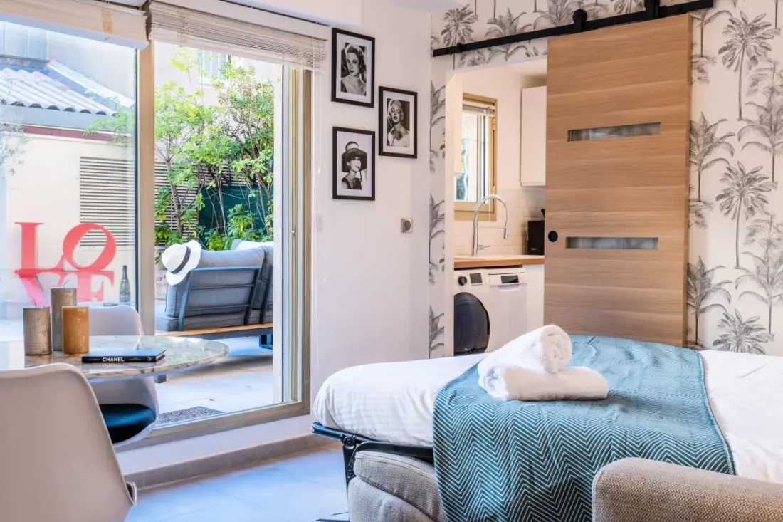 Ritka tartózkodás! Stúdió 5 perces terasztal Pied Du Palaisban