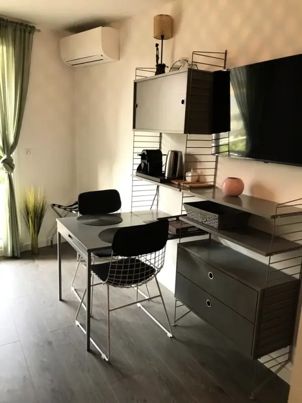 Residence Studio Design terasz és strand ☀élj Marlyne-ben☀