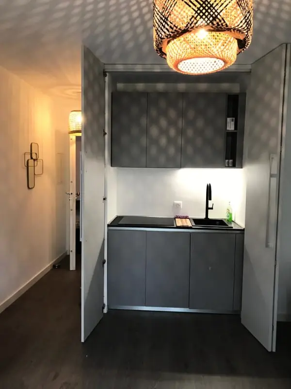 Residence Studio Design terasz és strand ☀élj Marlyne-ben☀