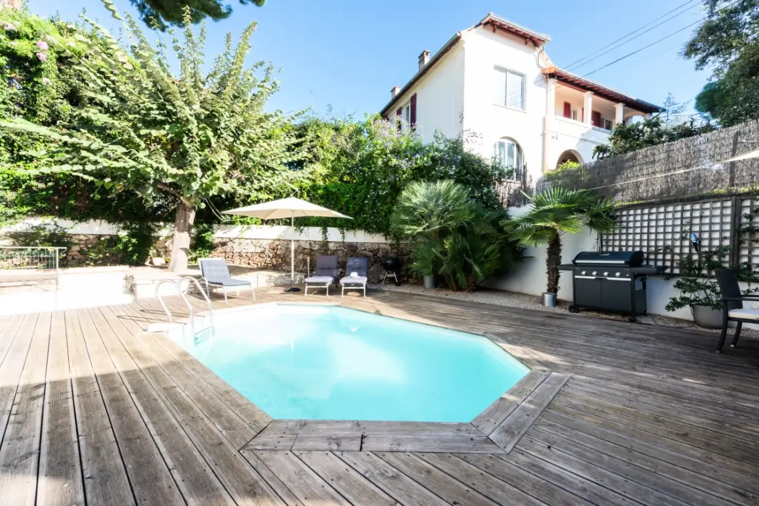 Residence Villa 180m2 5p Cannes úszómedence Garage