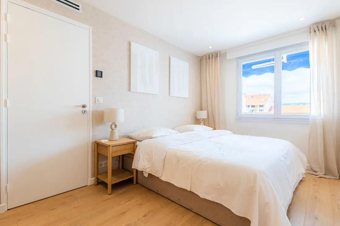 Kiváló, teljesen felújított 2 hálószobás apartman Cannes központjában