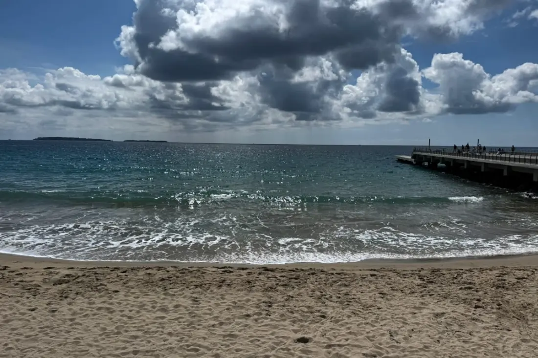 Terrace és úszómedence két lépés a strandtól