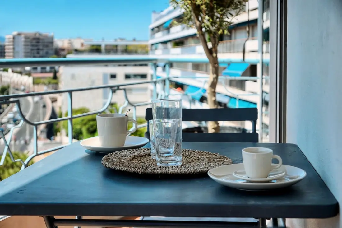 Panoráma-tenger Nézet Cannes