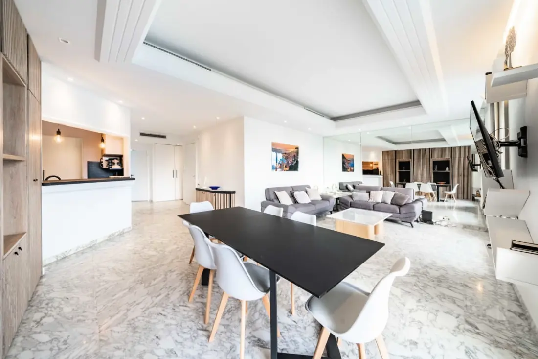 Csodálatos 4 hálószobás apartman La Croisette-ben