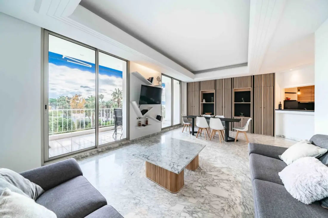 Csodálatos 4 hálószobás apartman La Croisette-ben