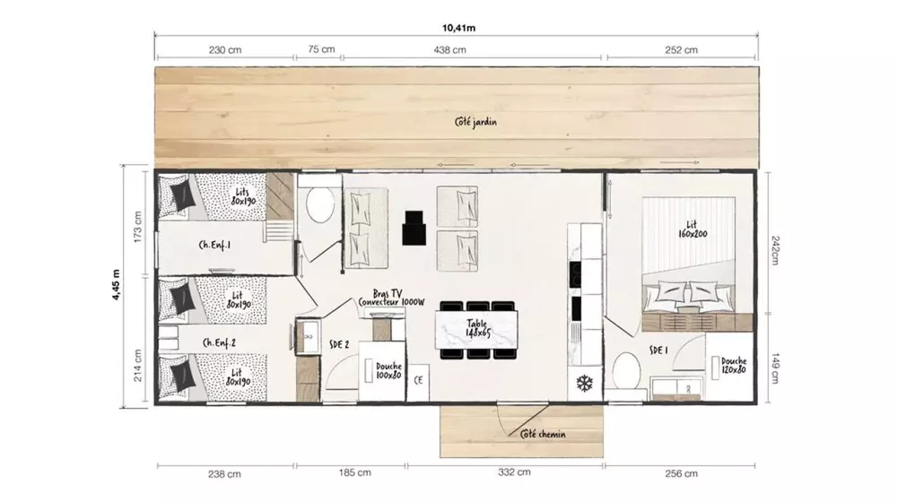 Campingplads Laguna Village Tæt på