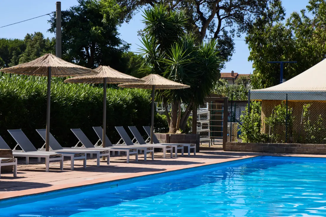 Campingpladser Costa d'Argento I nærheden af Village Club Tæt på