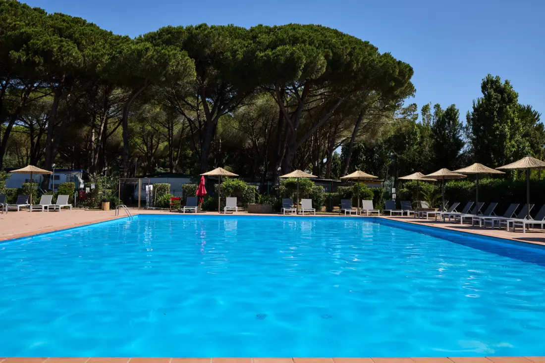 Campingpladser Costa d'Argento I nærheden af Village Club Tæt på