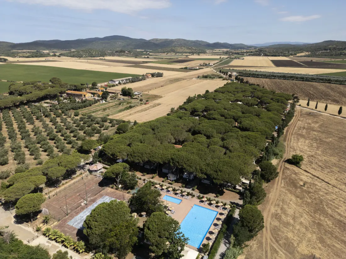 Campingpladser Costa d'Argento I nærheden af Village Club Tæt på