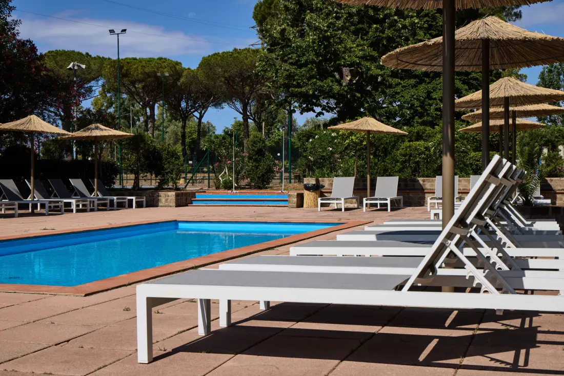 Campingpladser Costa d'Argento I nærheden af Village Club Tæt på