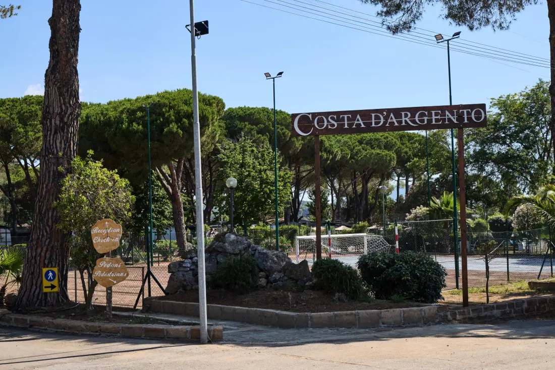 Campingpladser Costa d'Argento I nærheden af Village Club Tæt på