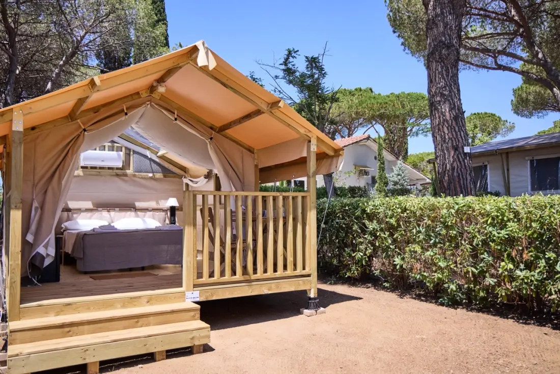 Campingpladser Costa d'Argento I nærheden af Village Club Tæt på