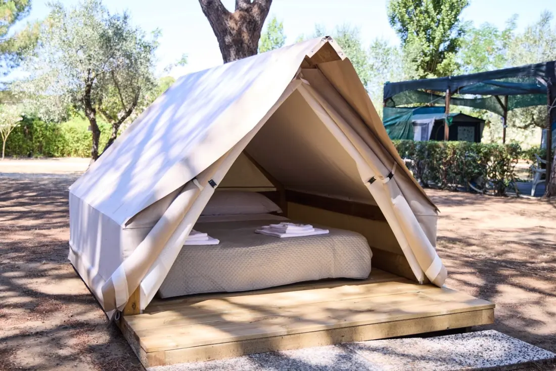 Campingpladser Costa d'Argento I nærheden af Village Club Tæt på