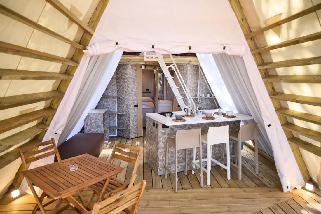 Campingpladser Costa d'Argento I nærheden af Village Club Tæt på