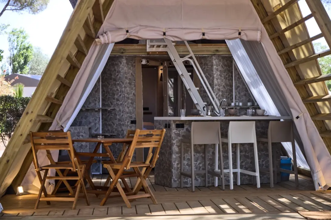 Campingpladser Costa d'Argento I nærheden af Village Club Tæt på