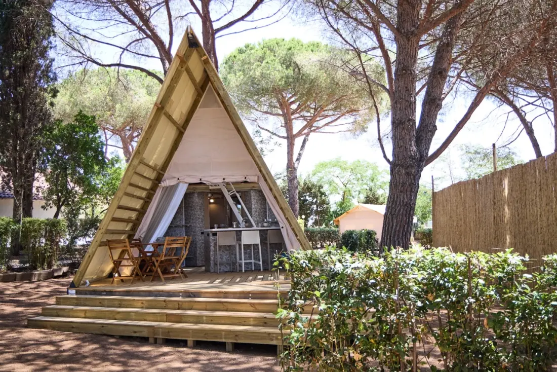 Campingpladser Costa d'Argento I nærheden af Village Club Tæt på