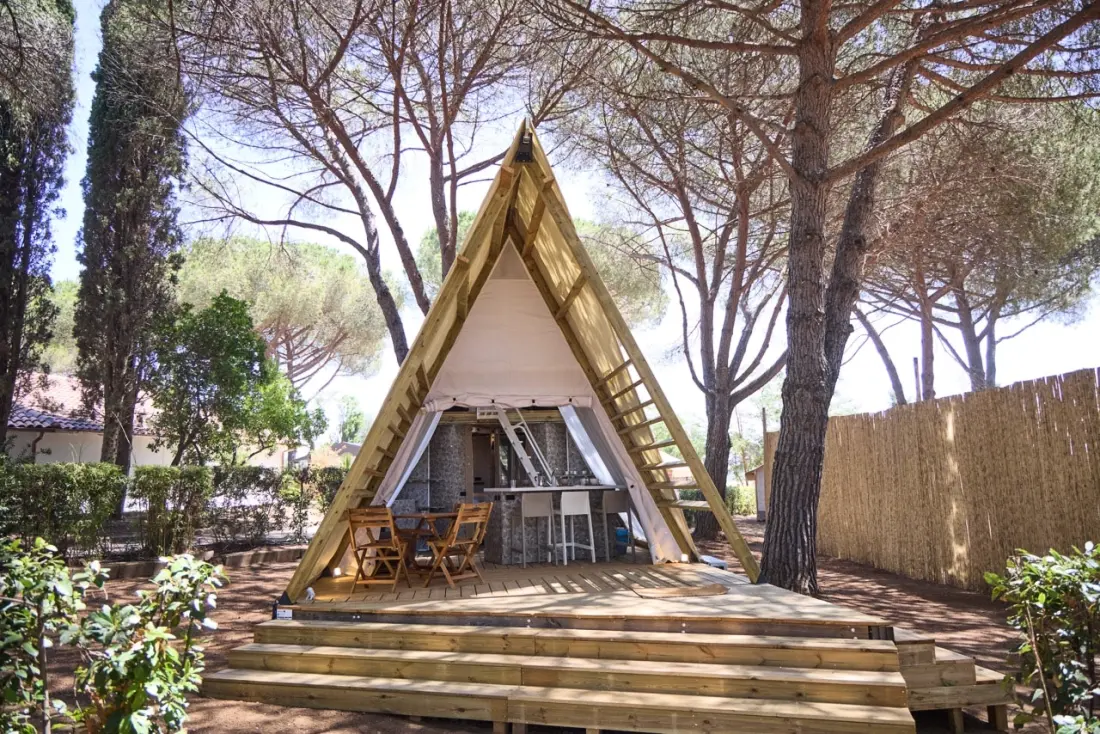Campingpladser Costa d'Argento I nærheden af Village Club Tæt på