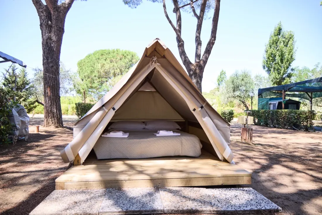 Campingpladser Costa d'Argento I nærheden af Village Club Tæt på