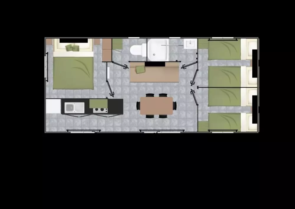 Camping l'Eau Vive 3 Sterne★★★