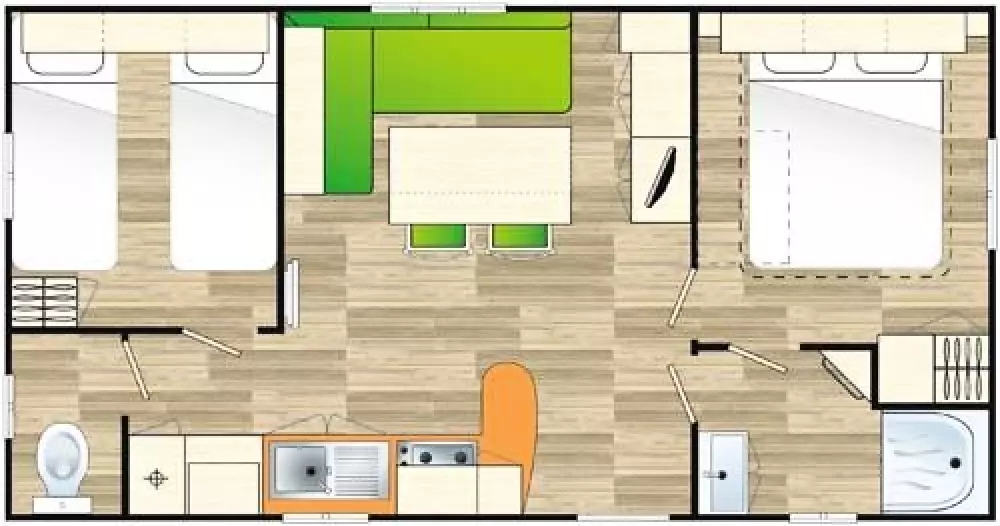 Camping l'Eau Vive 3 Sterne★★★