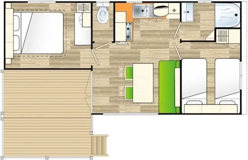 Camping Les Bruyères3 Sterren★★★