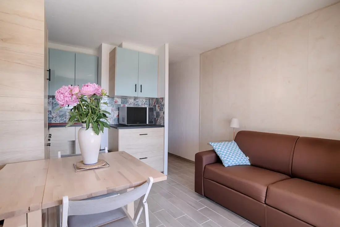 Prachtige studio met terras dichtbij de zee!