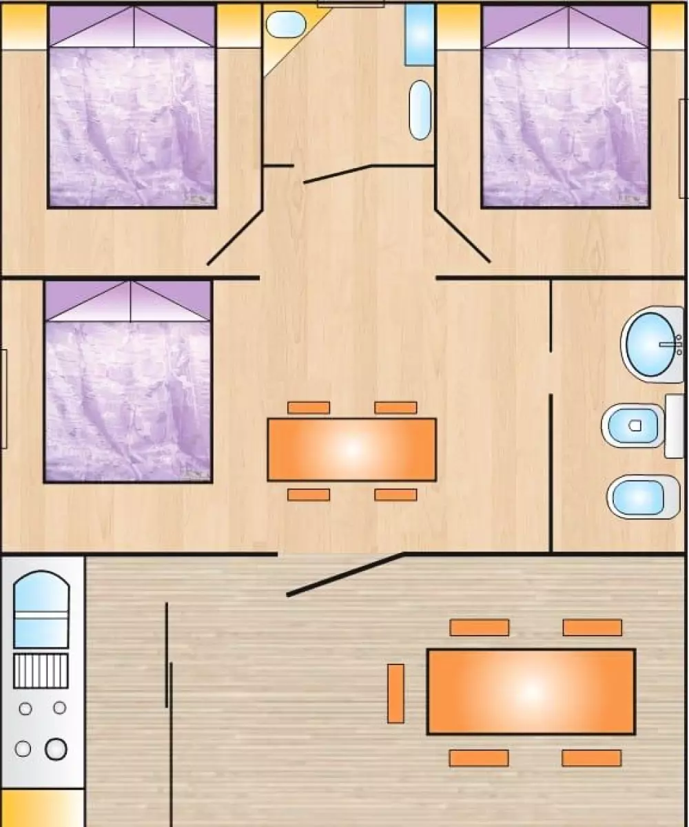 Camping Village Badiaccia 4 Sterren★★★★