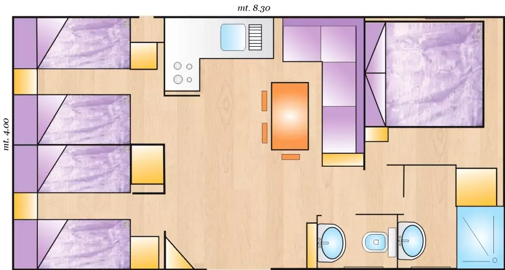 Camping Village Badiaccia 4 Sterren★★★★