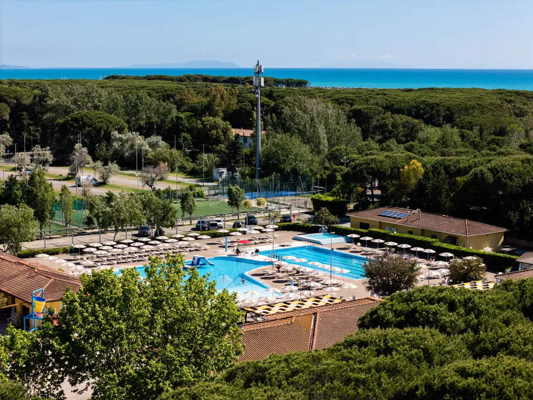 Club del Sole Le Gorette Cecina Easy Camping Village 4 Sterren★★★★