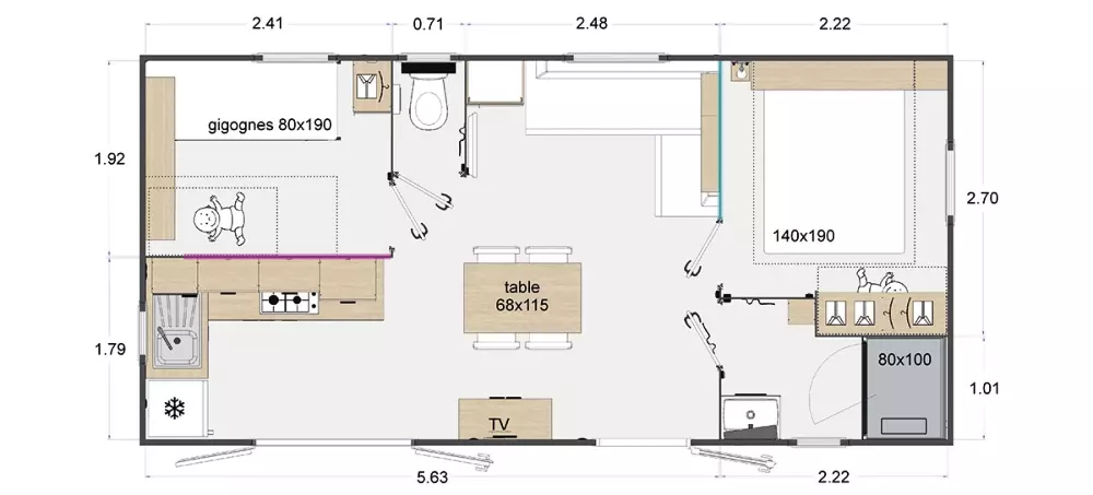Campingplatz Sunêlia La Clementine 4 Sterne★★★★