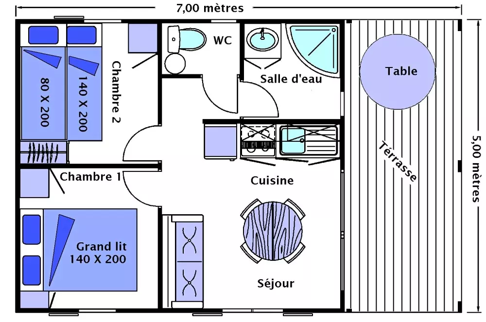 Campingplatz Sunêlia La Clementine 4 Sterne★★★★