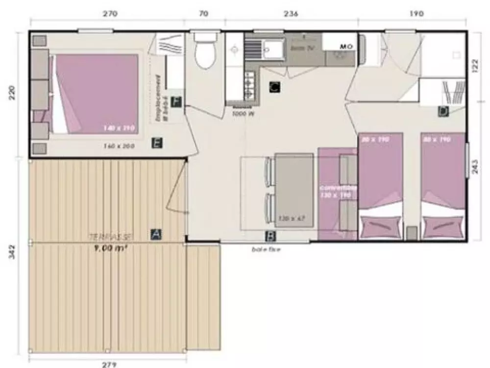 Camping Chanset 3 Sterren★★★